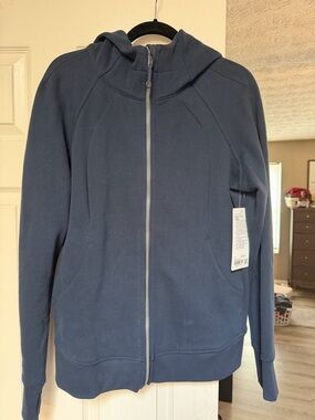 Lululemon full zip scuba hoodie.